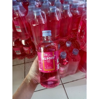 แอลกอฮอล์สีขมพูกลิ่นซากุระ 450ml. 70% #แอลกอฮอล์ #tattoo #อุปกรณ์สัก