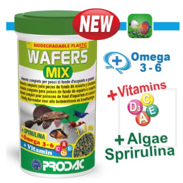 Prodac Wafer Mix 250ml (Foc Algae Wafers Mini 100ml) (อาหารปลา)