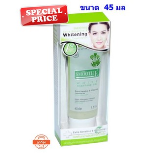 Smooth E White Baby Face Gel 45 ml.เจลล้างหน้าไม่มีฟอง ผิวขาวใส ผิวแพ้ง่าย extra sensitve whitening