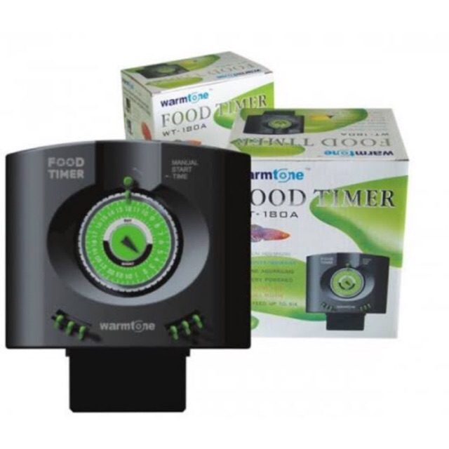 เครื่องให้อาหารปลา WARMTONE WT-180A