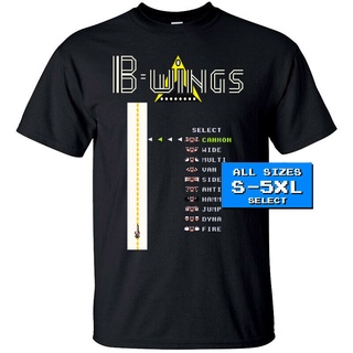 [S-5XL]เสื้อยืด ผ้าฝ้าย พิมพ์ลาย B-Wings Weapon Select Screen Nes 2022 สวมใส่สบาย