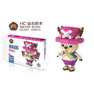 บล็อคต่อขนาดจิ๋วตัวต่อแบบเลโก้นาโน Magic Blocks Gift series รูปโจรสลัด