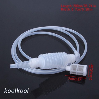 kool  Plastic Homemade Wine Brew Syphon Tube Pipe Knead Siphon Filter Beer Making Tool