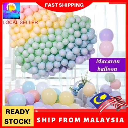 20 pcs Macaron bolon bolon bolon บอลลูน 10 นิ้ว Matte Latex Creative Wedding Dropship
