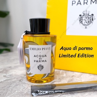 ACQUA DI PARMA  x Emilio Pucci Notte Di Stelle Reed Diffuser 180 ml. น้ำหอมก้านกระจายกลิ่น ปรับอากาศ Limited Edition