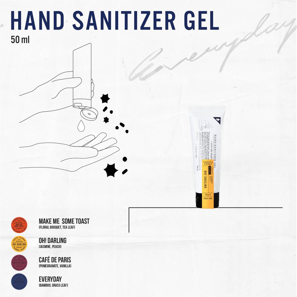 ♣✜เจลล้างมืออนามัย เจลล้างมือ Everyday Karmakamet -  Hand Sanitizer Gel