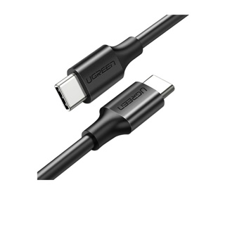 Ugreen สายชาร์จเชื่อมต่อ USB C ไปยัง Type C 60W แบบชาร์จไว สําหรับ compatible compatible for Macbook Samsung S9 Plus Huawei Mate 20PD QC3.0 (รับประกัน 1 ปี)