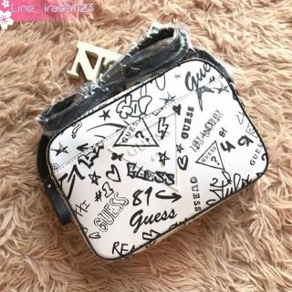 GUESS RIGDEN PRINTED LOGO CROSSBODY ของแท้ ราคาถูก