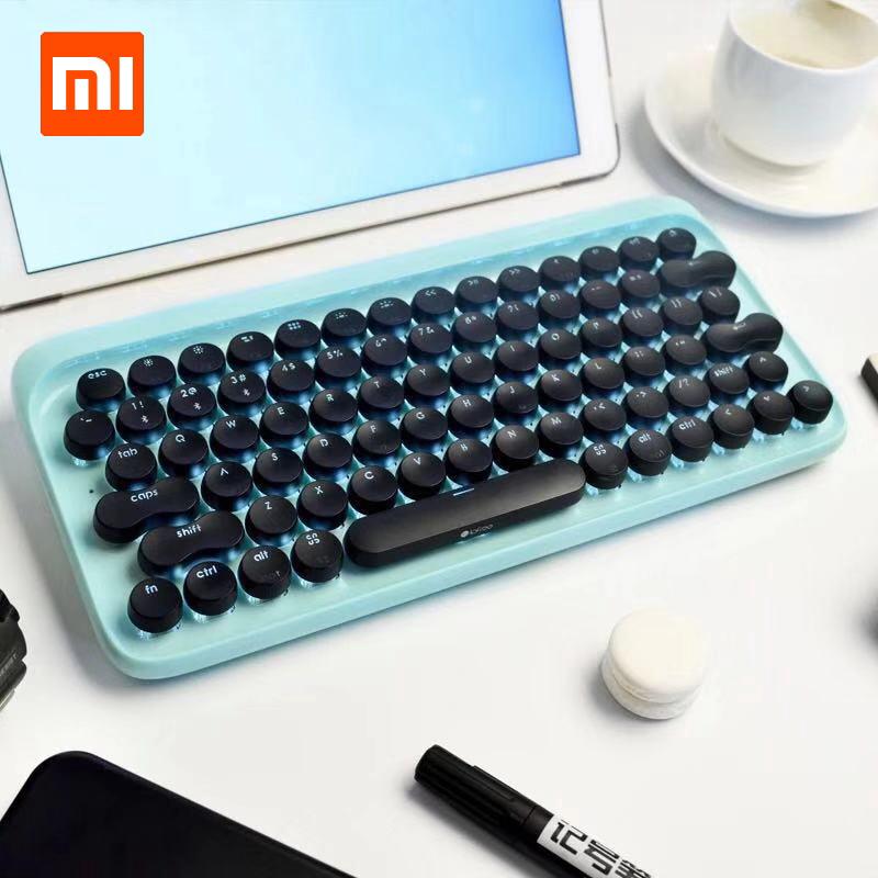 [Mi  home] คีย์บอร์ดบลูทูธไร้สาย Xiaomi lofree Dot สีเขียว Bluetooth Mechanical Keyboard