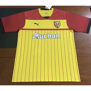 เสื้อกีฬาแขนสั้น ลายทีมชาติฟุตบอล Jersey 22-23 Lens Home Jersey คุณภาพสูง ไซซ์ S-2XL