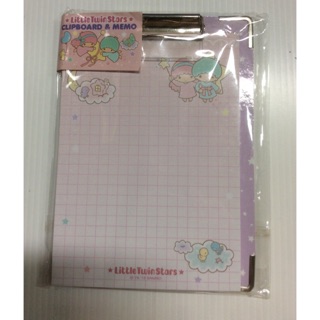 กระดาษโน้ตพร้อมแผ่นรองกระดาษ Sanrio ขนาด 14x10cm