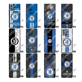 CHELSEA เชลซี เคสสกรีน VIVO Y76 Y76s Y74 5G Y74s 5G V23 5G ลายฟุตบอลเชลซี