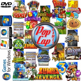 PopCap Games Full Set Murah  (Plant,Zombie, Insaniquarium, Zuma)