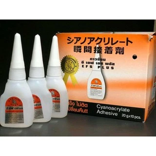 (KTS)กาวร้อนคุณภาพสูงจุหลอดพลาสติก E.F.S plus