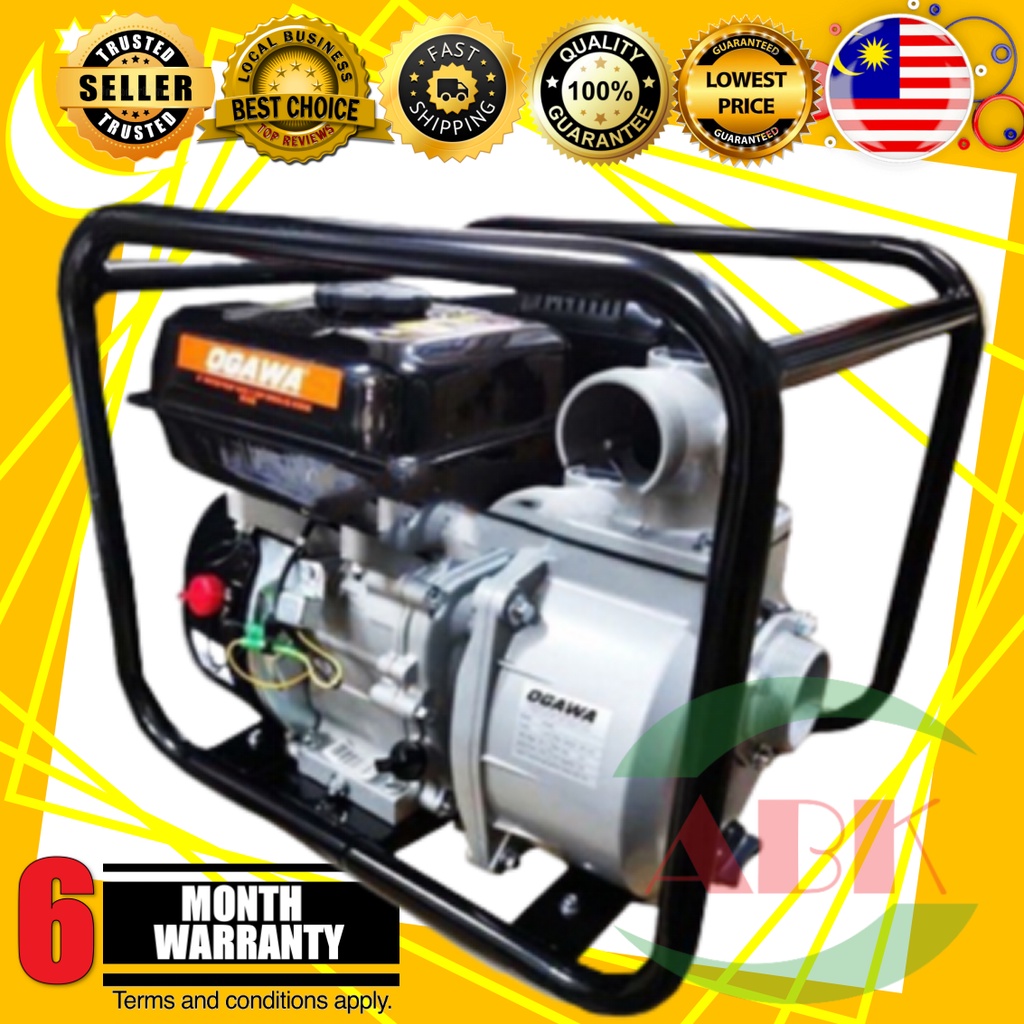 OGAWA 2" SELF PRIMING PUMP GASOLINE ปั๊มน้ํา PAM AIR ENJIN OK50E