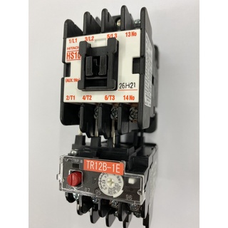 HITACHI HS10-T MAGNETIC CONTACTOR + OVERLOAD RELAY