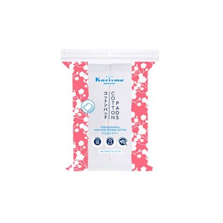 สำลีแผ่นรีดขอบ Karisma Cotton Pads Compressed Edge 100 Piece