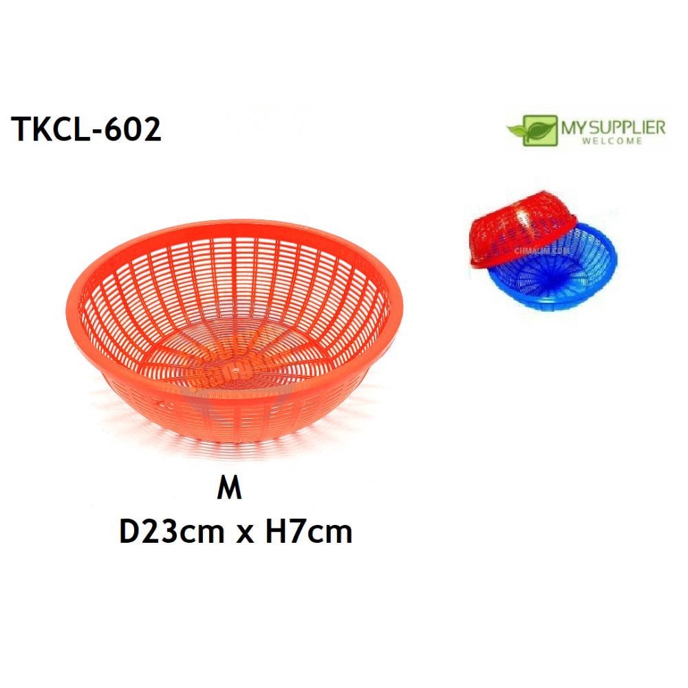 กระชอนพลาสติก (MEDIUM) W23cm*H7cm