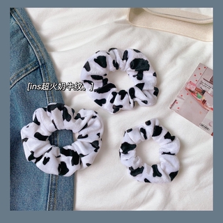 พร้อมส่ง♥️ยางรัดผมลายวัว​🐄🐄ยางรัดผม​ ยางรัดผมเกาหลี​♥️มีส่วนลดกดติดตาม5บาท🥰