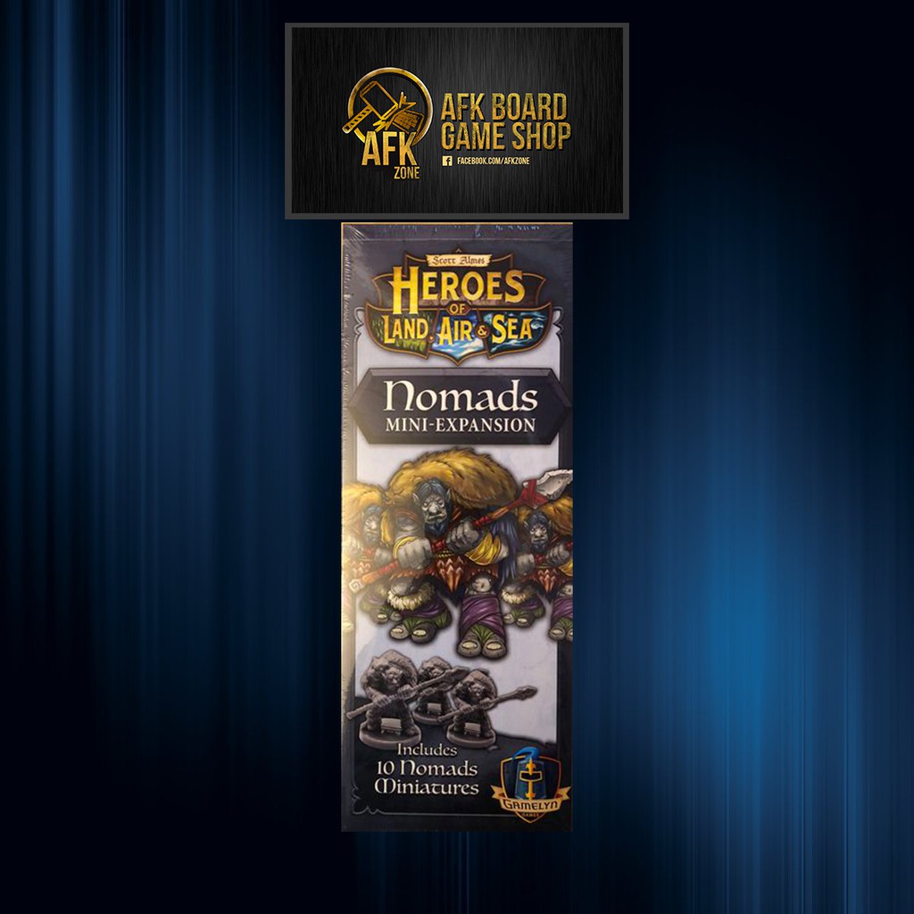 Heroes Land Air & Sea - Nomands Mini Expansion - Board Game - บอร์ดเกม