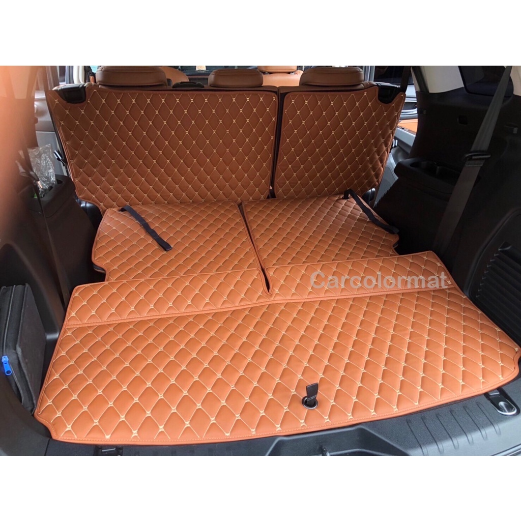 ตกแต่งบ้าน พรมปูพื้นรถ 7ที่นั่ง 6D/7D # Fortuner,Everest,MU-X,Pajero,,Avanza,,Xl-7,FREED เข้ารูปตรงรุ่น(พร้อมส่ง แถม2) ส่งด่วน สั่งเลย