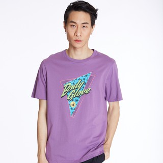 BODY GLOVE Unisex GRAPHIC T-SHIRT เสื้อยืด สีม่วง-26