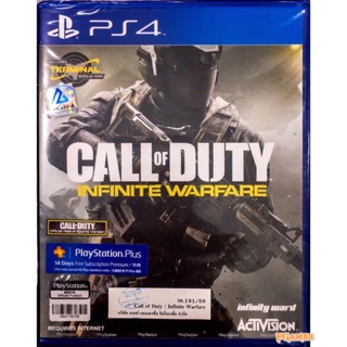 PS4 Call of Duty Infinite Warfare (Zone3/ English) แผ่นเกม ของแท้ มือ1 มือหนึ่ง ของใหม่ ในซีล แผ่นเกมส์