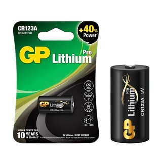 ถ่าน Gp Lithium CR123A 3V ก้อน ของแท้ ของใหม่