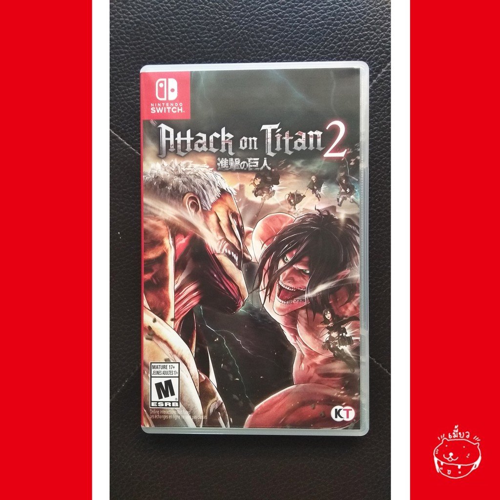 (มือสอง) Nintendo Switch (NSW) Attack on Titan 2 [US] (มือสอง)