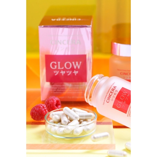 Cincera Glow วิตามินผิวลดฝ้ากระจุดด่างดำ ลดสิว ผิวฉ่ำวาว