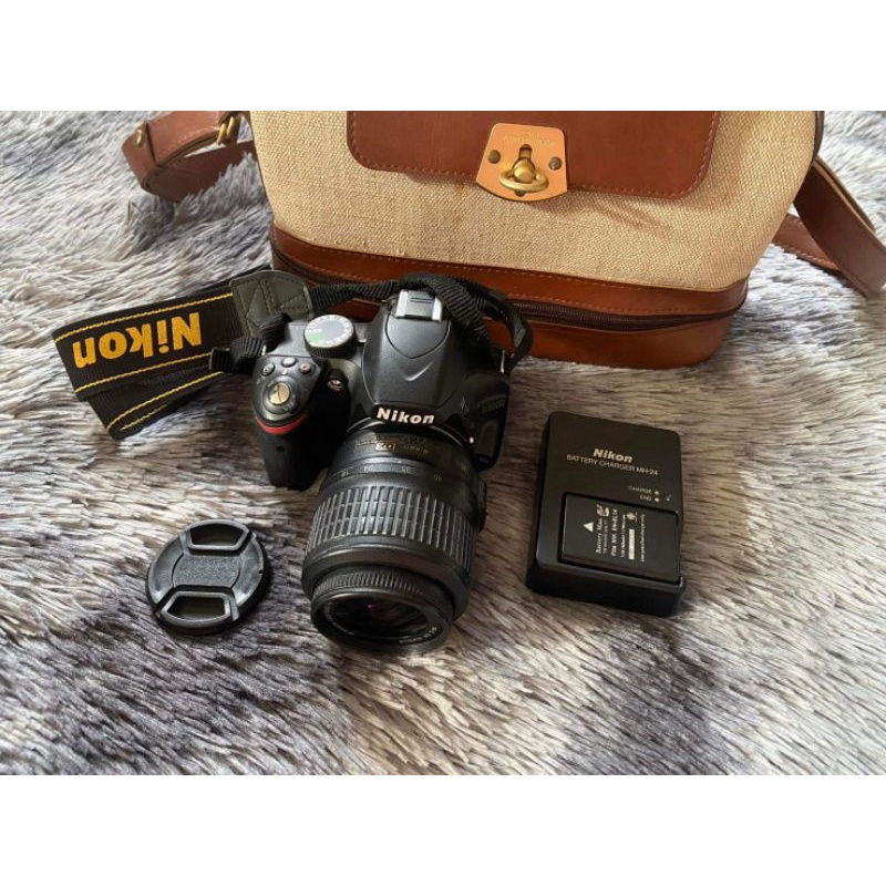 มือสอง กล้อง Nikon D3200 เลนส์ 18-55mm