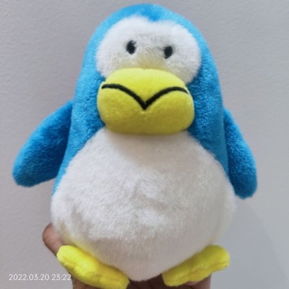 ตุ๊กตา เพนกวิ้น เพนกวิน Papipu Penguins 7นิ้ว ป้ายห้อย ลิขสิทธิ์แท้ งาน Amuse ขนนุ่ม ขนาดน่ารัก