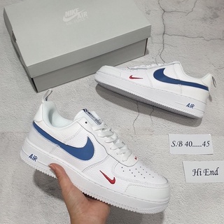 Nike Air Force 1 07 LV8 White Navy White Red Reflex (size40-45)