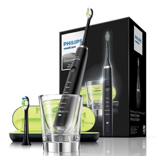  【ใหม่】PHILIPS แปรงสีฟันไฟฟ้าโซนิค ระบบสั่นสะเทือน พร้อมที่ชาร์จ สีดํา สําหรับผู้ใหญ่ HX9352 62