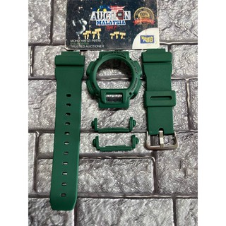 Bnb DW9052 ANAK KATAK HIJAU WORDING HITAM + BUCKLE JAPAN