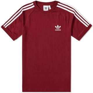 Adidas เสื้อยืด ลาย RETRO CALIFORNIA - MAROON Color