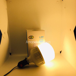 หลอดไฟ หลอดจัมโบ้ LED แสงวอร์ม Warmlight 45w JIN ขั้วE27