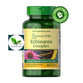 Puritans Pride Echinacea Complex 450 mg / 100 Capsules