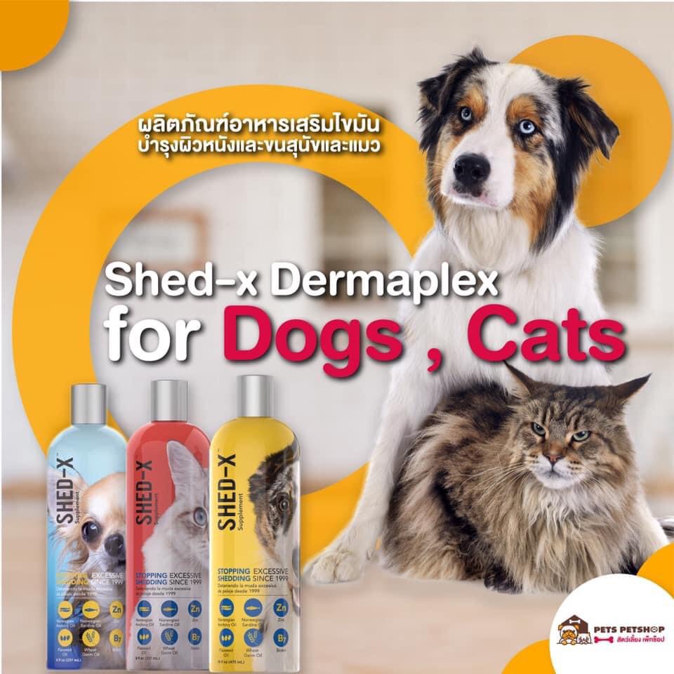 Shed-X Dermaplex อาหารเสริมสำหรับสุนัข และ แมว