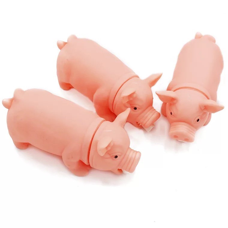LK048 ตุ๊กตาหมูของเล่นสำหรับสุนัข (คละสี) A3-2
