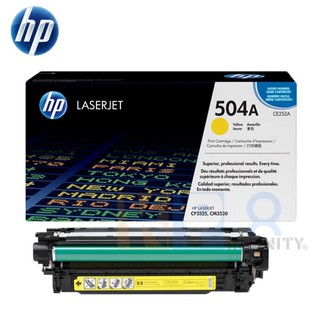 HP LaserJet Toner CE252A (504A)  (Yellow)