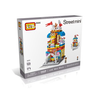 ตัวต่อ ชุด Street Mini :  LOZ 1643 จำนวนตัวต่อ 414 ชิ้น