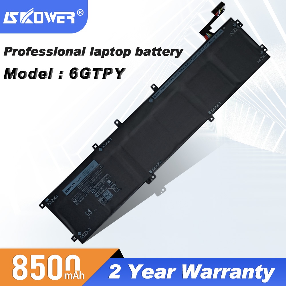 Laptop Battery For Dell XPS 15 9560 9570 Notebook Precision 5520 5530 Replacement Batteries 6GTPY H5