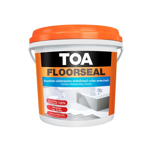 TOA FLOORSEALซีเมนต์กันซึม ทีโอเอฟลอซีล (ขนาด 4Kg)