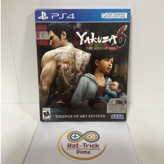 PS4 : Yakuza 6 + Art book