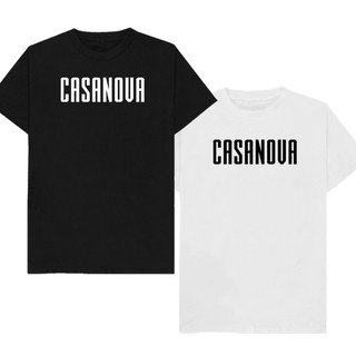 เสื้อยืดแฟชั่น ผู้ชาย คอกลม แขนสั้น CASANOVA มีเก็บปลายทาง