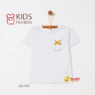 BaBy Bazooka ®. ( Official ) เสื้อเด็ก เสื้อยืด สกรีนแบรนด์ฮิตๆ Cotton 100% ร้านไทย พร้อมส่งทุกลาย โปเกมอน (Pokémon)