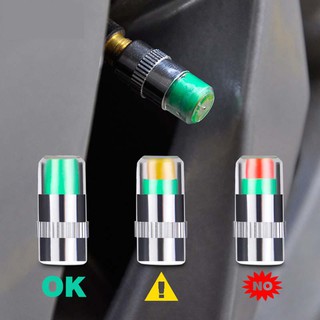 เครื่องวัดความดันลมยางรถยนต์ 2.4 บาร์ 1 ชิ้น เซนเซอร์ Tpms 3 สี