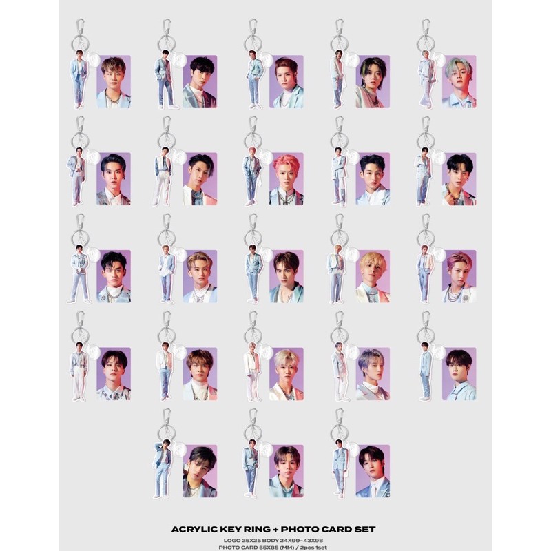 NCT 2020 beyond live アクリル　キーリング NCT BEYOND LIVE RESONANCE Global Wave ACRYLIC KEYRING PHOTO