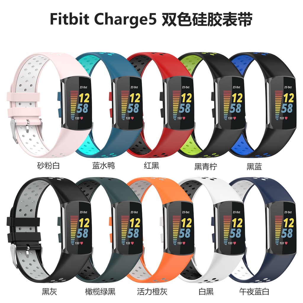 สายนาฬิกาข้อมือสมาร์ทวอทช์ สําหรับ Fitbit Charge 6 5 2023